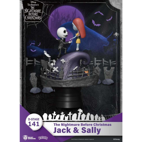 L'Étrange Noël de Mr. Jack - Figurine Jack & Sally D-Stage [141]