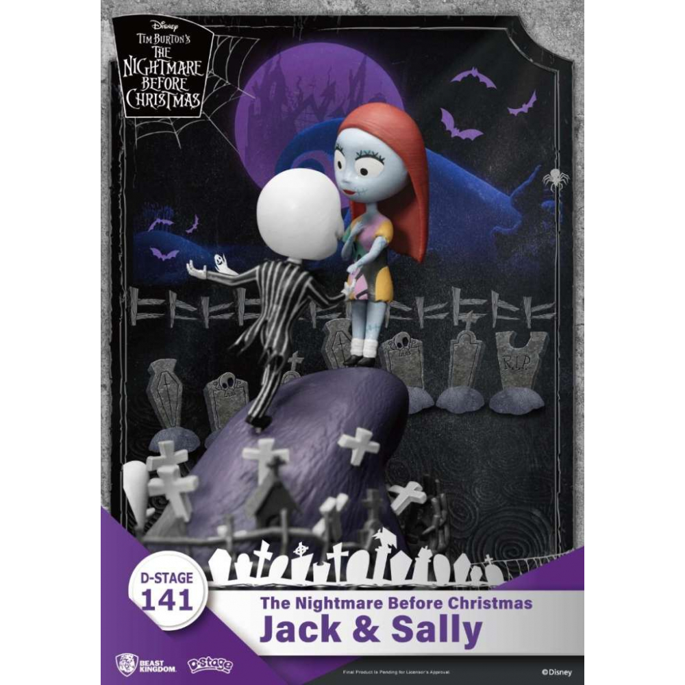 L'Étrange Noël de Mr. Jack - Figurine Jack & Sally D-Stage [141]