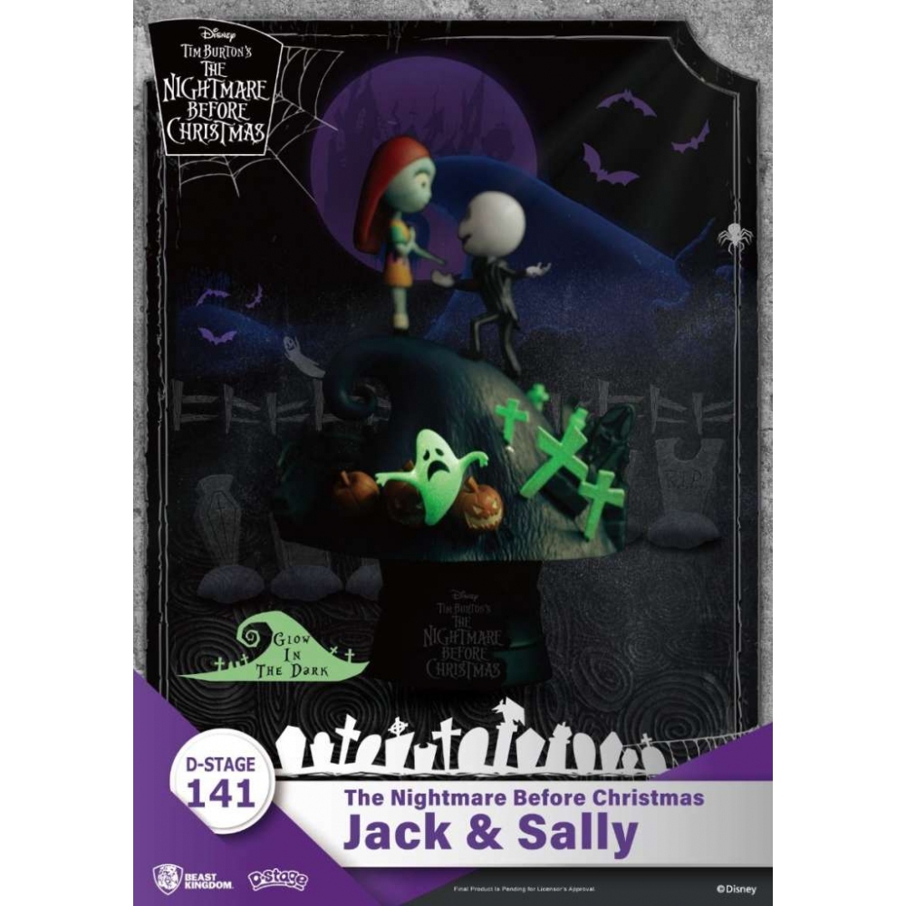 L'Étrange Noël de Mr. Jack - Figurine Jack & Sally D-Stage [141]