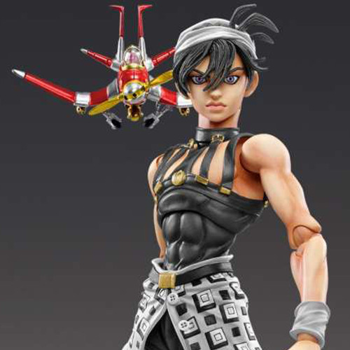 Jojo's Bizarre Adventure Golden Wind - Figurine Narancia Ghirga & As Black Chozokado