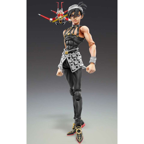 Jojo's Bizarre Adventure Golden Wind - Figurine Narancia Ghirga & As Black Chozokado