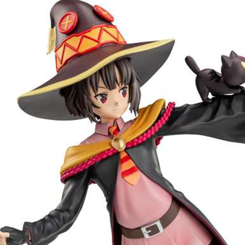 Kono Subarashii Sekai Ni Bakuen Wo! - Figurine Megumin & Chomusuke Luminasta