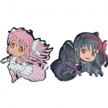 Puella Magi Madoka Magica - Rubber Strap Madoka Kaname & Homura Akemi