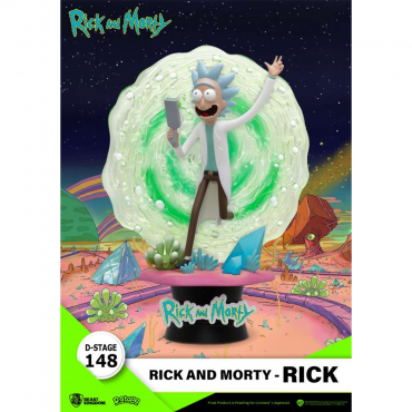 Rick & Morty - Figurine Rick D-Stage [148]