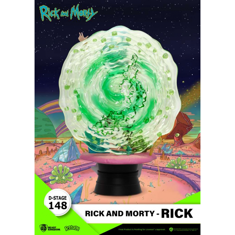 Rick & Morty - Figurine Rick D-Stage [148]