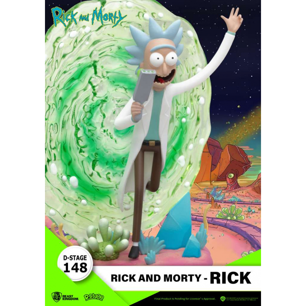 Rick & Morty - Figurine Rick D-Stage [148]