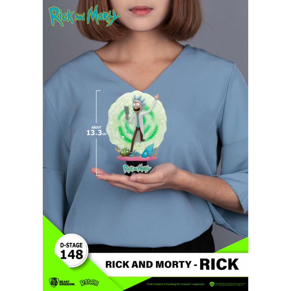 Rick & Morty - Figurine Rick D-Stage [148]