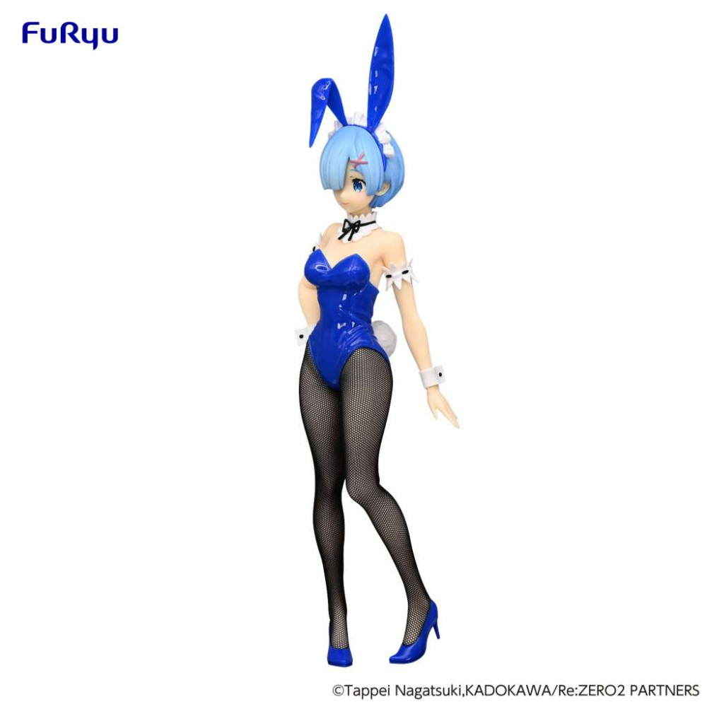 Re:ZERO - Starting Life In Another World - - Figurine Rem Bicute Bunnies Blue Ver.