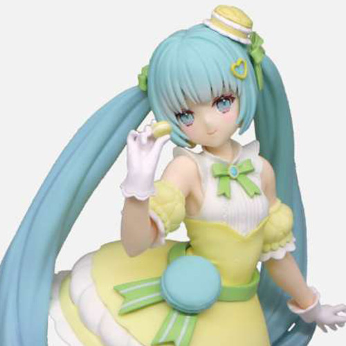 Vocaloid - Figurine Hatsune Miku Sweet Sweet Series Exceed Creative Macaron Citron Color Ver