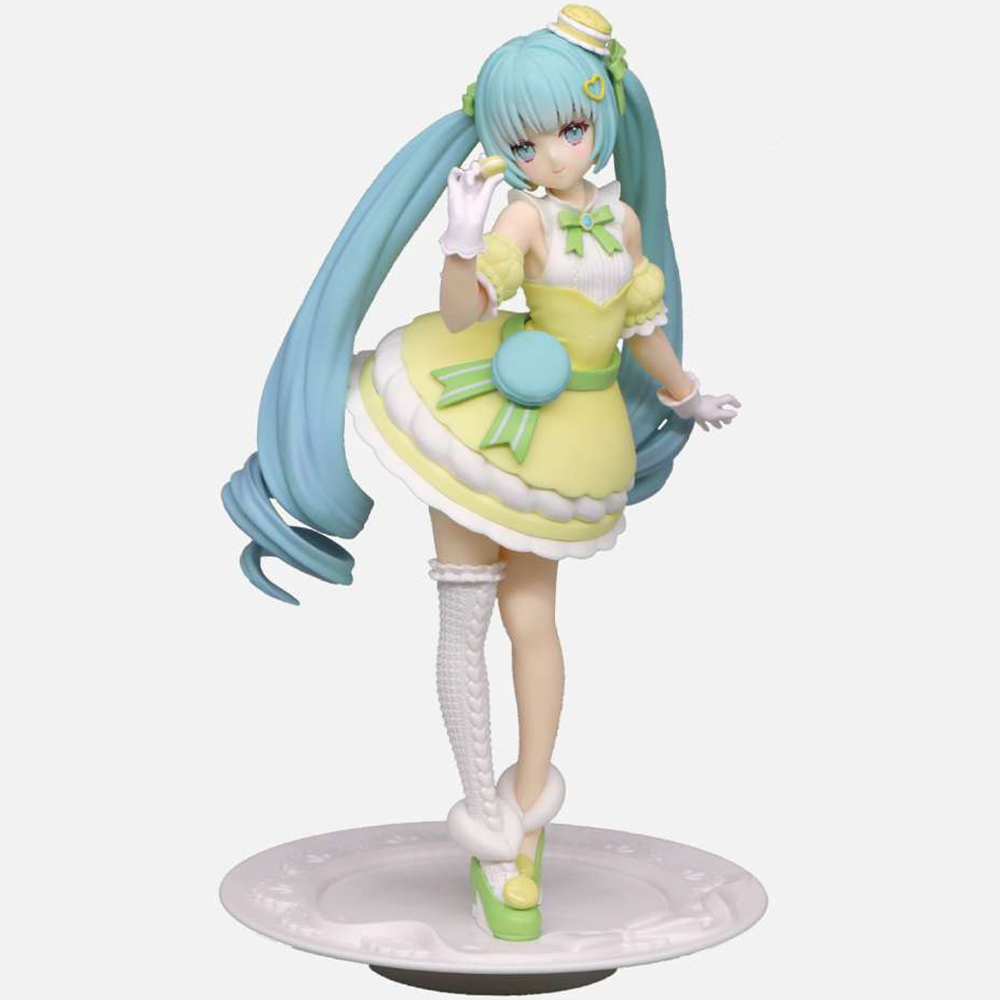 Vocaloid - Figurine Hatsune Miku Sweet Sweet Series Exceed Creative Macaron Citron Color Ver