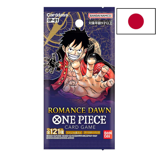 One Piece - Booster Japonais A l'Unité Romance Dawn [0P-01]