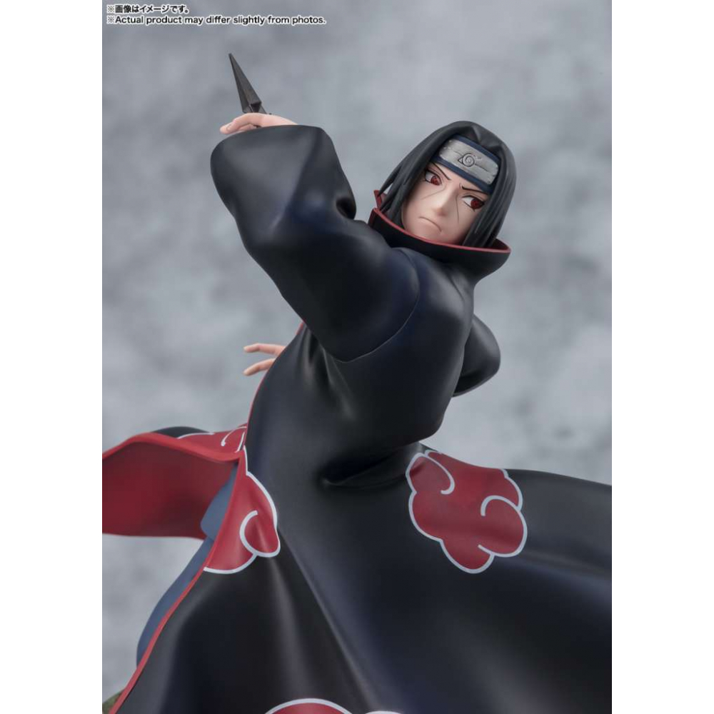 Naruto Shippuden - Figurine Itachi Uchiha Figuarts Zero Extra Battle The Light & Dark Of The Mangekyo Sharingan