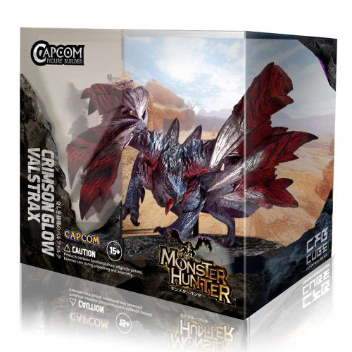 Monster Hunter - Figurine Crimson Glow Valstrax Capcom Figure Builder Cube