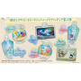 Pokémon - Pack De 6 Figurines Pokémon Aqua Bottle Collection Vol.2 Memories Of The Shimmering Seaside Ver.