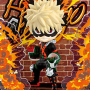 My Hero Academia - Figurine Bakugo Katsuki Wall Art Collection -Heroes & Villains-