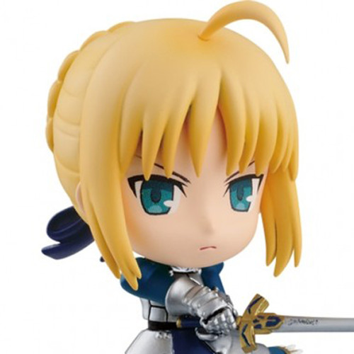 Fate Stay Night - Figurine Altria Pendragon Saber Chibi Kyun-Chara