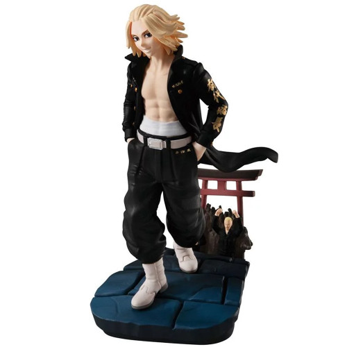 Tokyo Revengers - Figurine Manjiro Sano (Mikey) Petitrama Toman Heroic Scenes