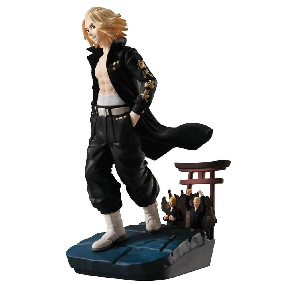 Tokyo Revengers - Figurine Manjiro Sano (Mikey) Petitrama Toman Heroic Scenes