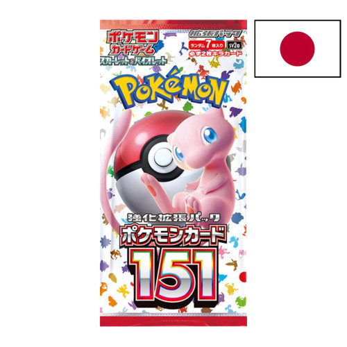 Pokémon - Booster Japonais A l'Unité Écarlate & Violet 151 [sv2a]