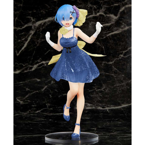 Re:ZERO - Starting Life In Another World - - Figurine Rem Precious Figure Renewal Clear Dress Ver.