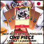 One Piece - Pack De 5 Cartes Japonaises One Piece Cavendish + 4 Aléatoires [OP01]