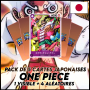 One Piece - Pack De 5 Cartes Japonaises One Piece Scratchmen Apoo + 4 Aléatoires [OP01]