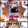 One Piece - Pack De 5 Cartes Japonaises One Piece Douglas Bullet + 4 Aléatoires [OP02]