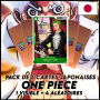 One Piece - Pack De 5 Cartes Japonaises One Piece Roronoa Zoro + 4 Aléatoires [OP02]