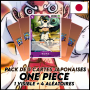 One Piece - Pack De 5 Cartes Japonaises One Piece Saldeath + 4 Aléatoires [OP02]