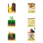 Pokémon - Pack De 6 Figurines Pokémon Pyokotto Collection Waited For You!