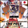 One Piece - Pack De 5 Cartes Japonaises One Piece Tashigi + 4 Aléatoires [OP02]