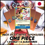 One Piece - Pack De 5 Cartes Japonaises One Piece Monkey D. Luffy Vs Krieg + 4 Aléatoires [OP03]