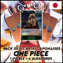 One Piece - Pack De 5 Cartes Japonaises One Piece Diamante Brillante + 4 Aléatoires [OP04]