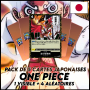 One Piece - Pack De 5 Cartes Japonaises One Piece Kaminari No Hakai Ken Brillante + 4 Aléatoires [OP04]