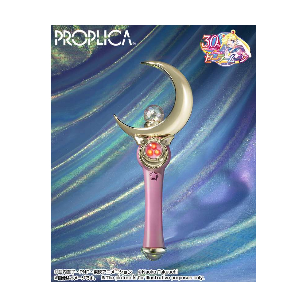 Sailor Moon - Réplique Moon Stick Brillant Proplica Color Edition