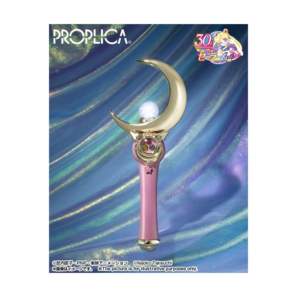 Sailor Moon - Réplique Moon Stick Brillant Proplica Color Edition