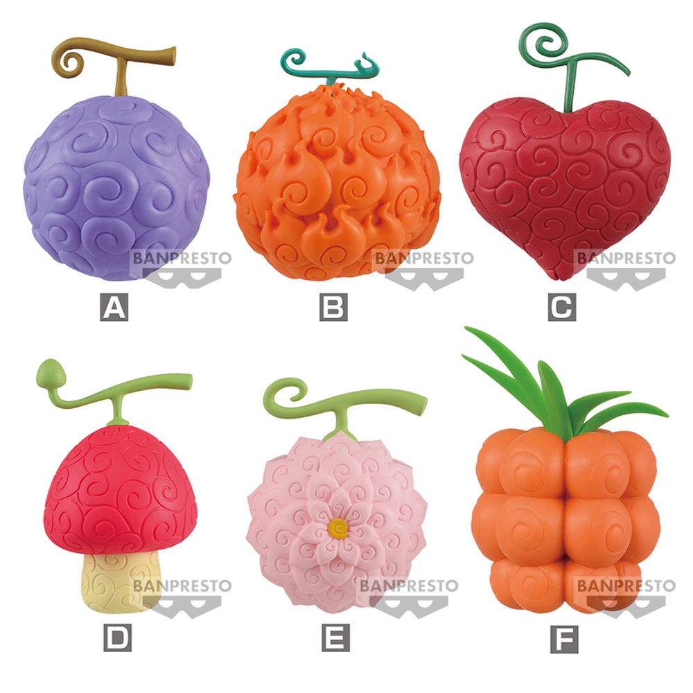 One Piece - Pack De 6 Figurines Devil Fruit Collection