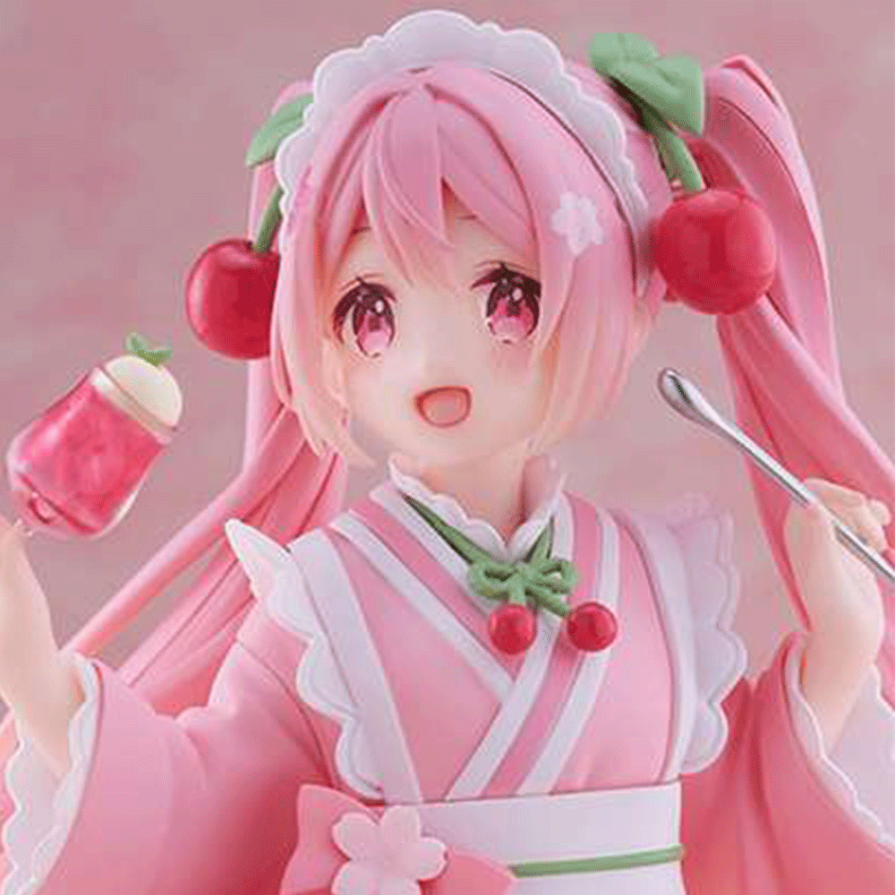 Vocaloid - Figurine Hatsune Miku Coreful Figure Sakura Miku Newly Written Jap Caffe