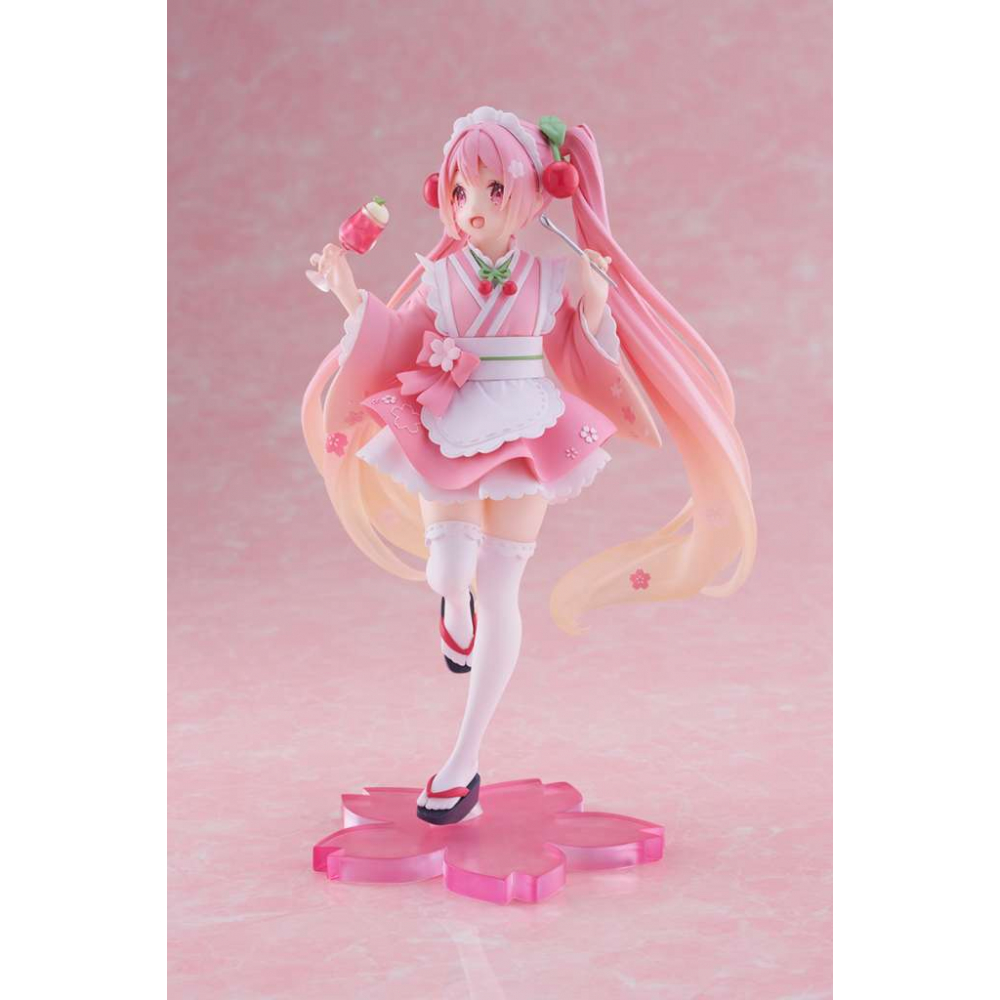 Vocaloid - Figurine Hatsune Miku Coreful Figure Sakura Miku Newly Written Jap Caffe