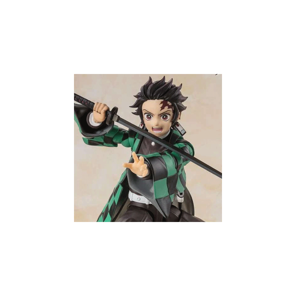 Demon Slayer Kimetsu No Yaiba - Figurine Tanjiro Kamado S.H. Figuarts