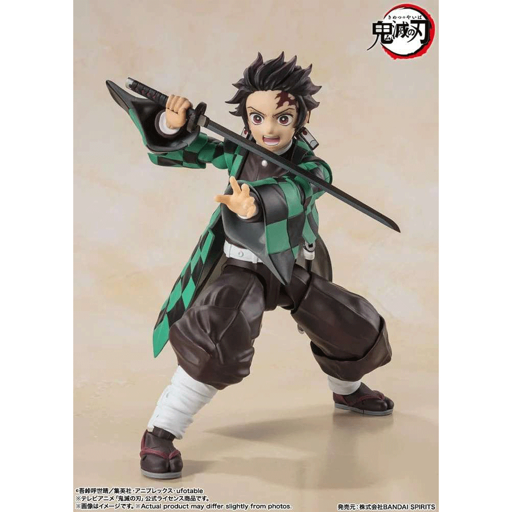 Demon Slayer Kimetsu No Yaiba - Figurine Tanjiro Kamado S.H. Figuarts