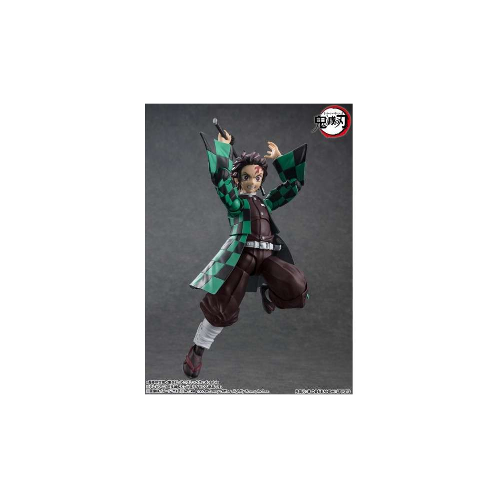 Demon Slayer Kimetsu No Yaiba - Figurine Tanjiro Kamado S.H. Figuarts