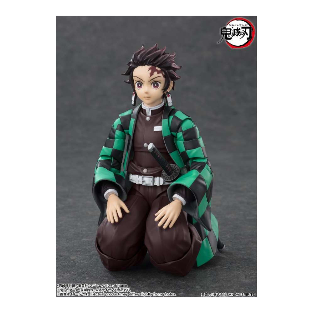 Demon Slayer Kimetsu No Yaiba - Figurine Tanjiro Kamado S.H. Figuarts