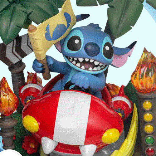 Disney - Figurine Stitch Racing Car D-Stage