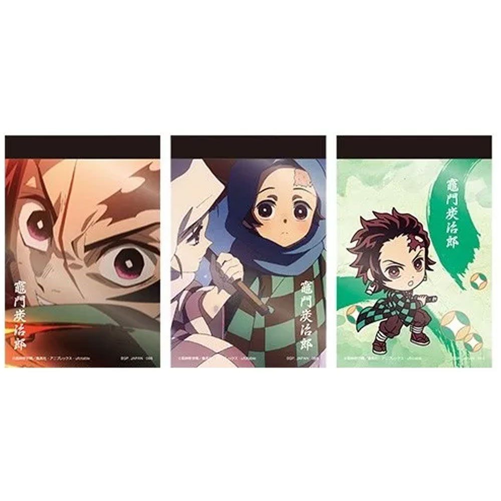 Demon Slayer Kimetsu No Yaiba - Trio Set Bloc Notes Tanjiro Kamado Demon Slayer Tengen Uzui Is Here Ichiban Kuji Lot I