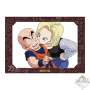 Dragon Ball Z - Genga Art Krillin & Android 18 Strong Chains!! Ichiban Kuji [Lot G]