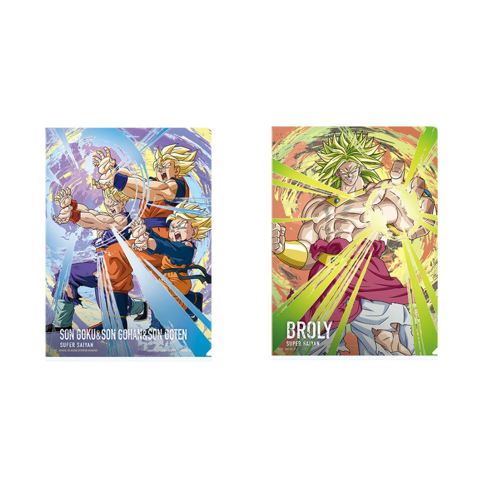 Dragon Ball Z - Duo Porte Documents Goku & Gohan & Goten VS Broly Ichiban Kuji