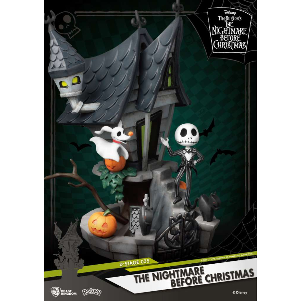 L'Étrange Noël de Mr. Jack - Figurine Jack Skellington D-Stage