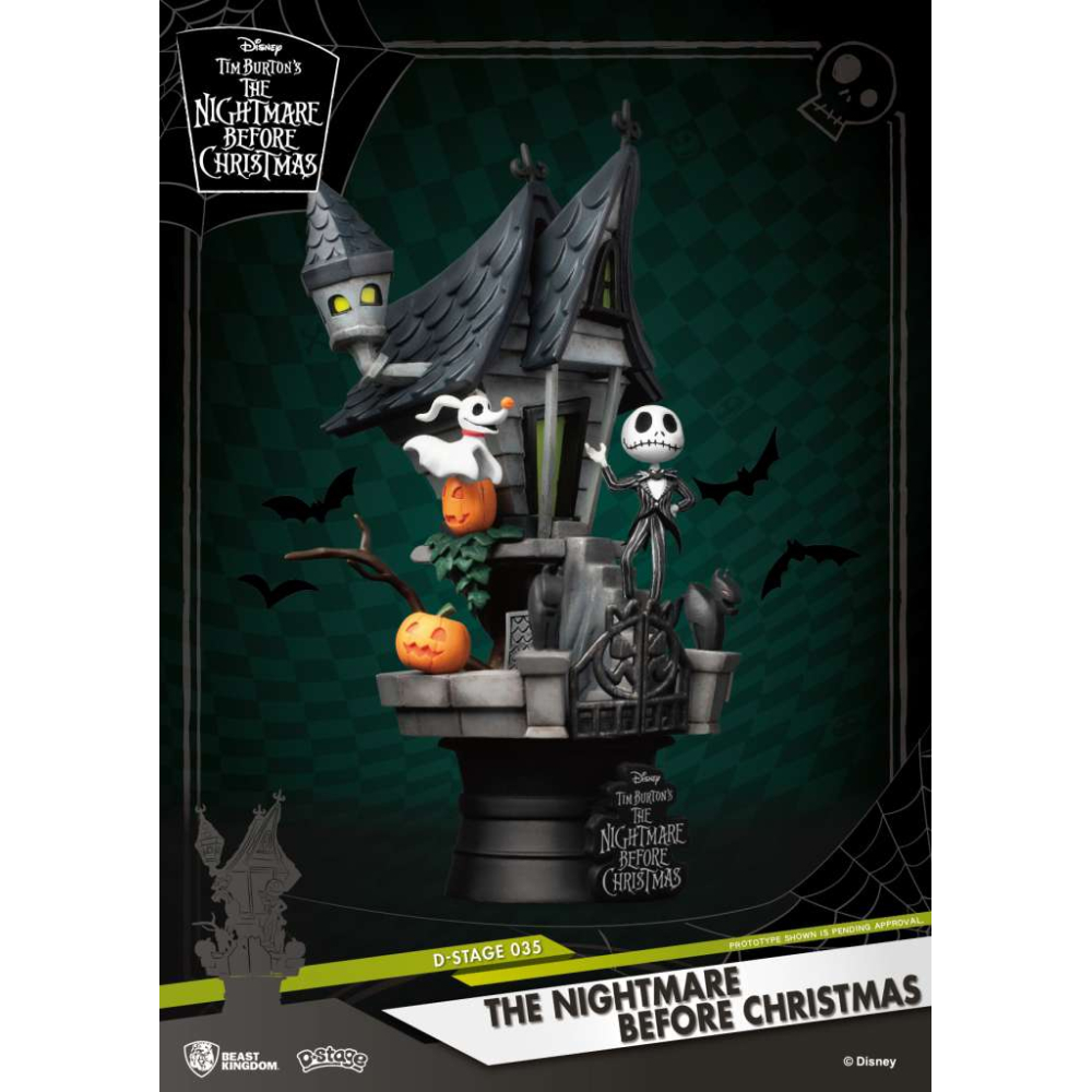 L'Étrange Noël de Mr. Jack - Figurine Jack Skellington D-Stage