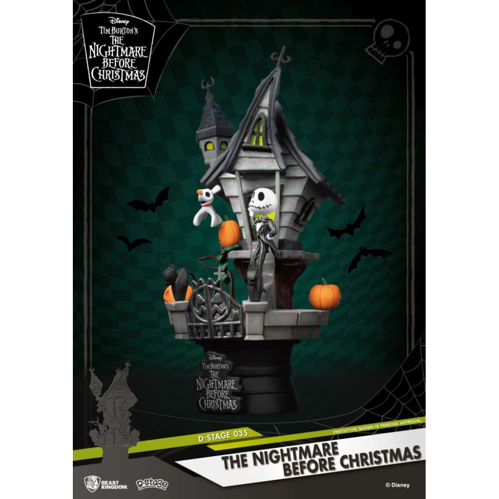 L'Étrange Noël de Mr. Jack - Figurine Jack Skellington D-Stage